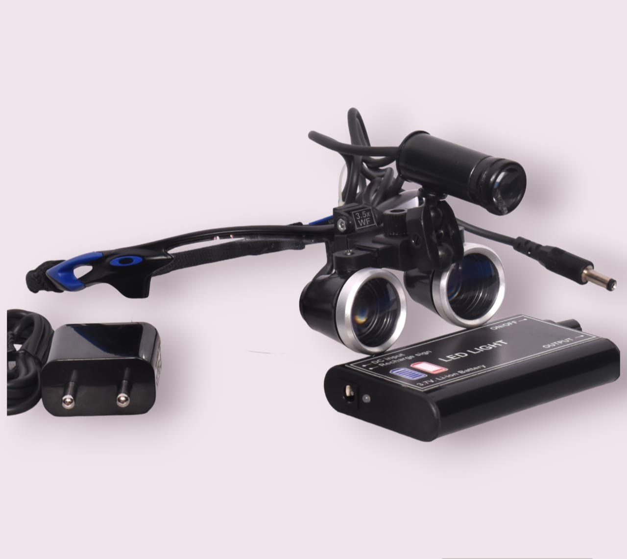 Dental loupe 3.5x with LED Light